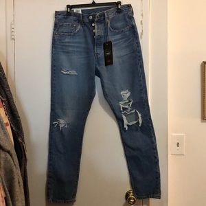 Levi’s 501 skinny jeans (new with tags)